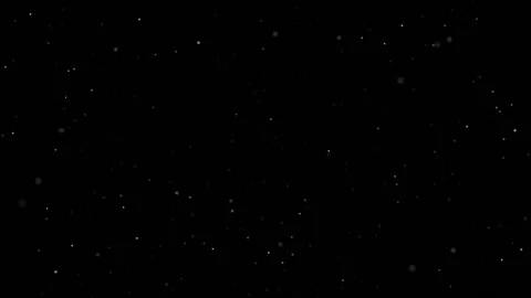 Atmospheric background  with glowing particles on black background Stock Footage 148526461
