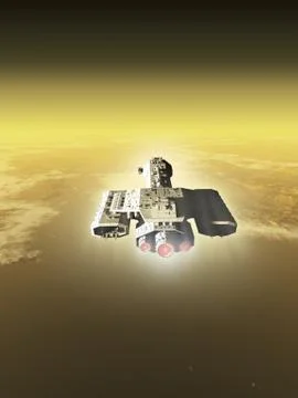 Atmospheric Insertion Stock Illustration