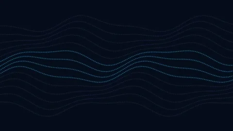 Atmospheric Jet Stream Wind Vector Field Streamlines Loop Stock Footage 345874118