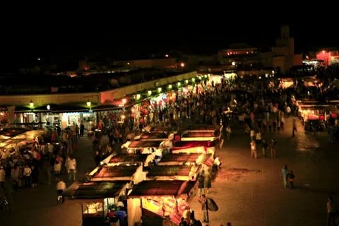 Atmospheric marrakech Stock Photos