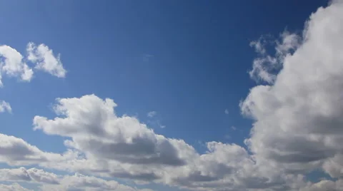 Atmospheric rows clouds Video stock 49655363