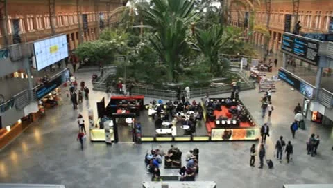 Atocha 14sec Stock Footage 8912226