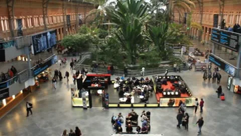 Atocha 35sec Stock Footage 8912327