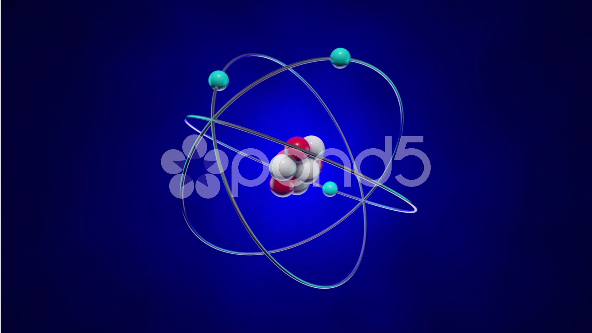 Atom animation | Stock Video | Pond5