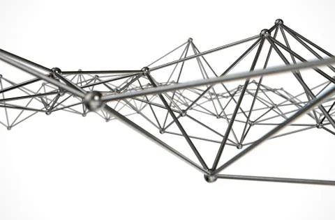 Atom Array Abstract Stock Illustration