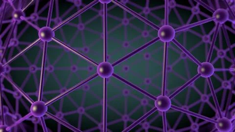 Atom Array Stock Illustration