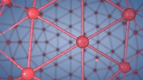 Atom Array Stock Illustration