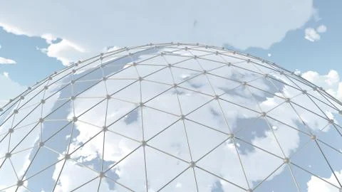 Atom Array Stock Illustration