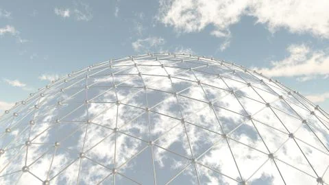 Atom Array Stock Illustration