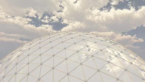 Atom Array Stock Illustration