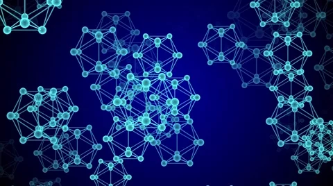 Atom background Stock Footage 65261226