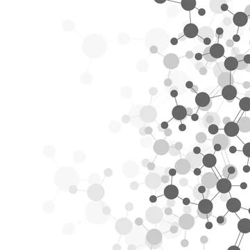 Atom a background 스톡 일러스트