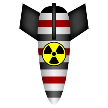Atom bomb Stock Illustration