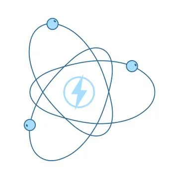 Atom Energy Icon Stock-Illustration