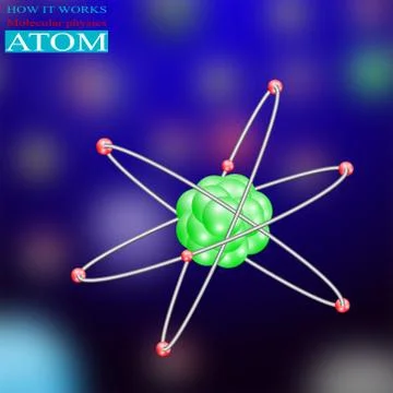 ATOM ENERGY Stock Illustration