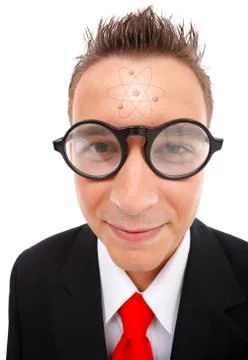 Atom head Stock Photos