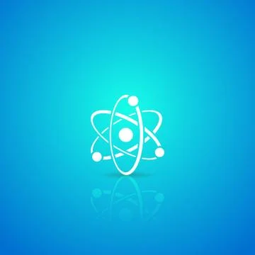 Atom icon Stockillustratie