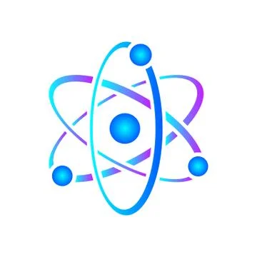 Atom icon Stock-Illustration