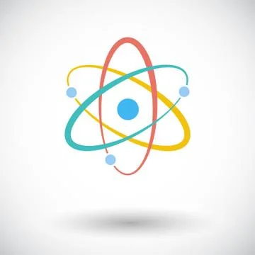 Atom icon Stock-Illustration