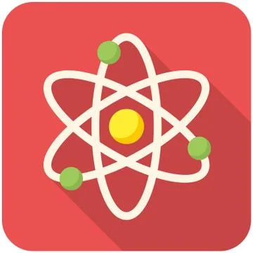 Atom icon Stock Illustration