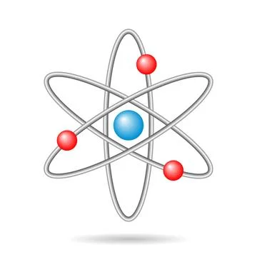Atom icon Stock Illustration