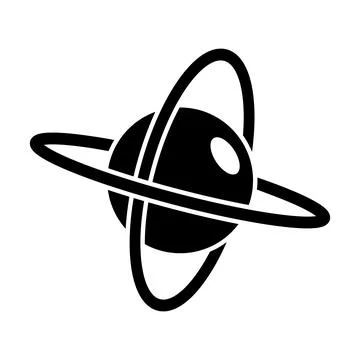 Atom icon vector Stock Illustration