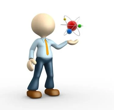 Atom Stock Illustration