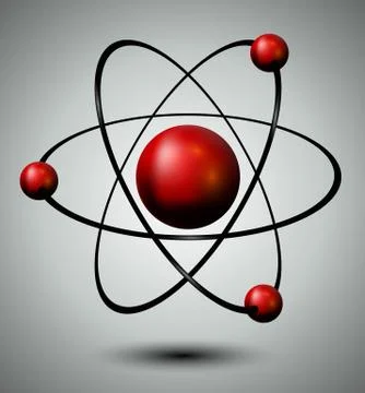 Atom Stock Illustration