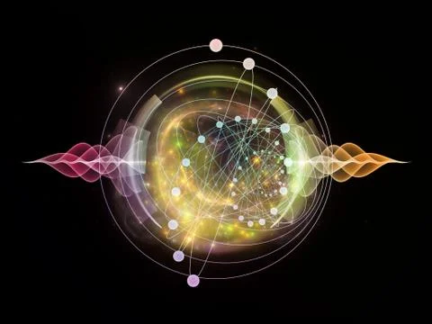 Atom Illustrazione stock