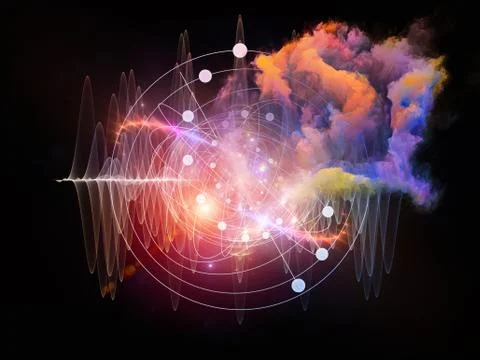 Atom Illustrazione stock