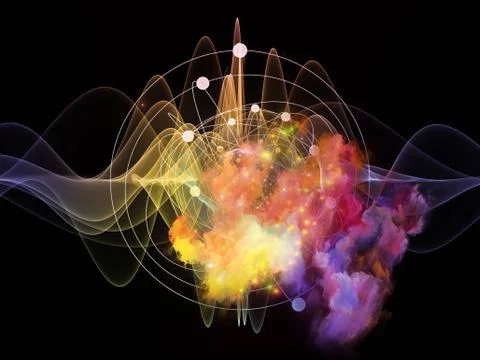 Atom Illustrazione stock