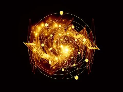 Atom Illustrazione stock