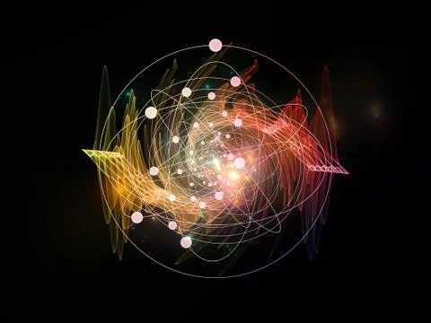 Atom Illustrazione stock