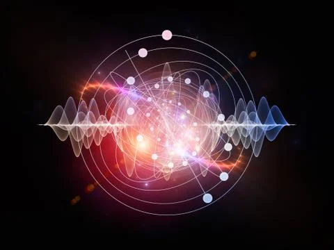 Atom Illustrazione stock