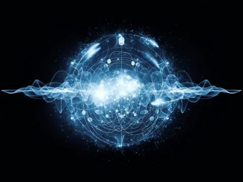 Atom Stock Illustration