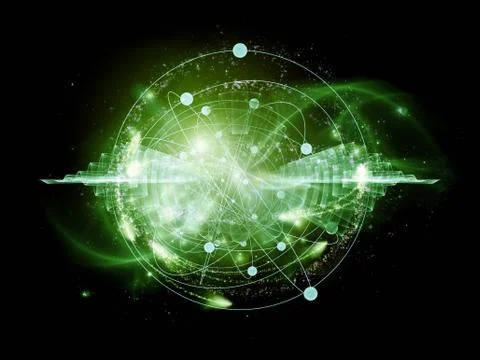 Atom Illustrazione stock