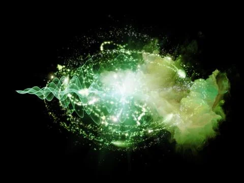 Atom Illustrazione stock