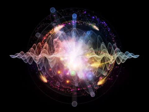 Atom Stock Illustration