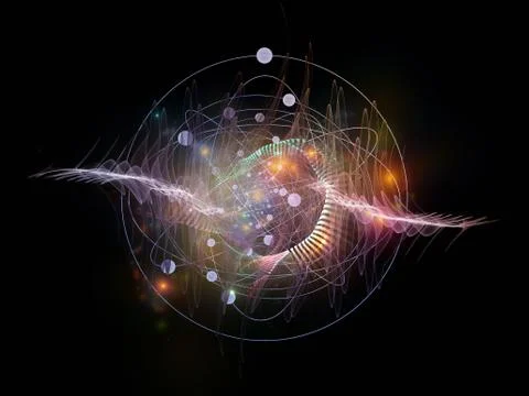 Atom Illustrazione stock