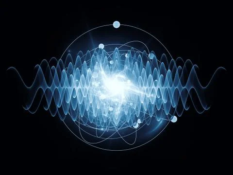 Atom Illustrazione stock