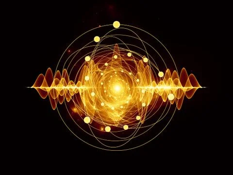 Atom Illustrazione stock