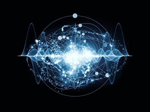 Atom Stock Illustration
