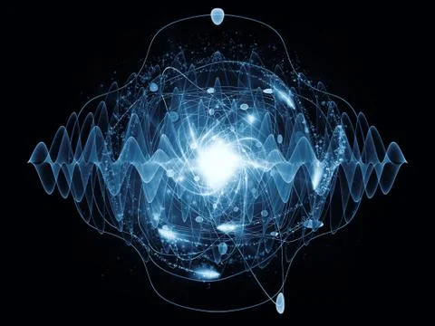 Atom Illustrazione stock