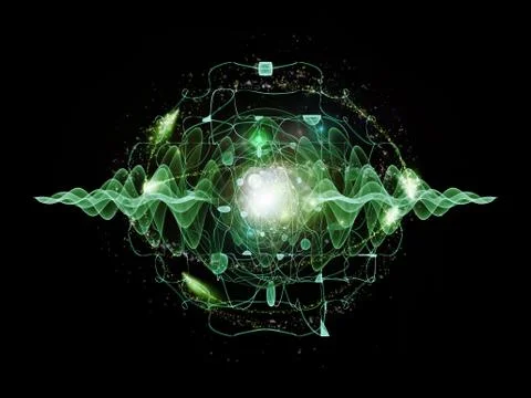 Atom Illustrazione stock