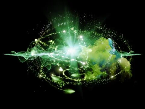 Atom Illustrazione stock