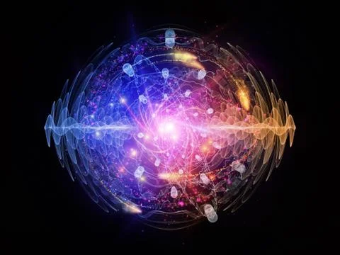 Atom Illustrazione stock