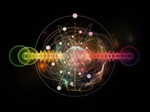 Atom Stock Illustration