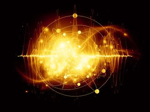 Atom Illustrazione stock