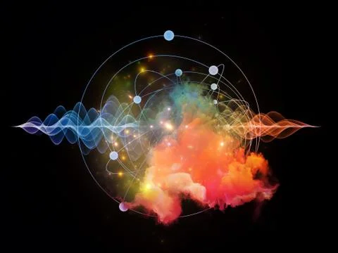 Atom Illustrazione stock