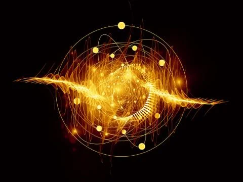 Atom Stock Illustration